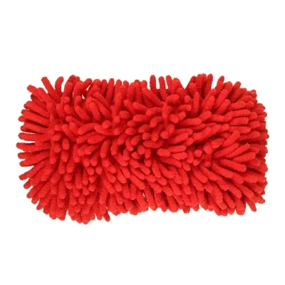 خرید اسفنج شستشو مايکروفايبر قرمز فور بای فور
