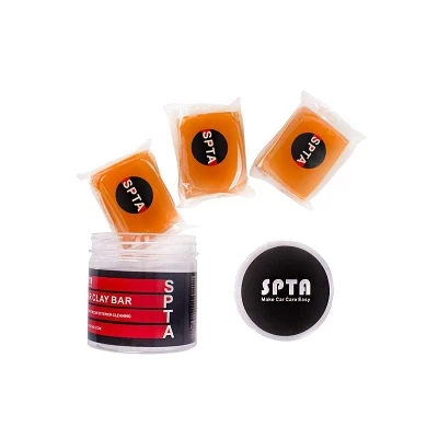 خرید خمير کلي نرم نارنجي 3 عددي SPTA مدل spta car clay bar