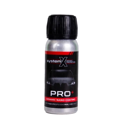 خرید سرامیک بدنه خودرو پرو پلاس سیستم ایکس مدل System X Pro+ Ceramic Nano Coating 9H 65ml