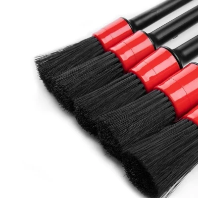 خرید پک 5 عددی برس های دیتیلینگ داخلی و خارجی خودرو