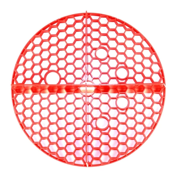 فیلتر آشغال گیر سطل قرمز با قطر 26 سانتی متر فور بای فور 4X4