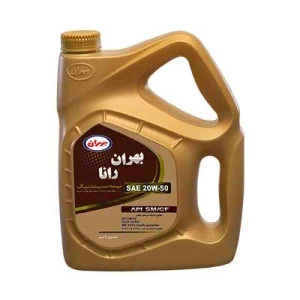 روغن موتور بهران رانا ۵ لیتری 20W-50 کیفیت SM مدل Behran Rana 20w50