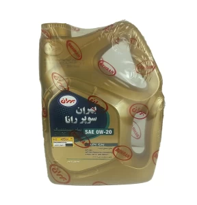 روغن موتور بهران سوپر رانا 0w20 حجم 4 لیتر