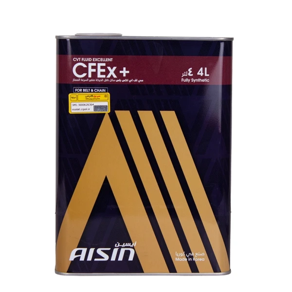 روغن گیربکس اتوماتیک آیسین CVT CFEx حجم 4 لیتر مدلCVTF004S