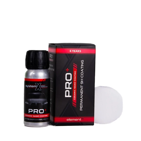 سرامیک بدنه خودرو پرو پلاس سیستم ایکس مدل System X Pro+ Ceramic Nano Coating 9H 65ml