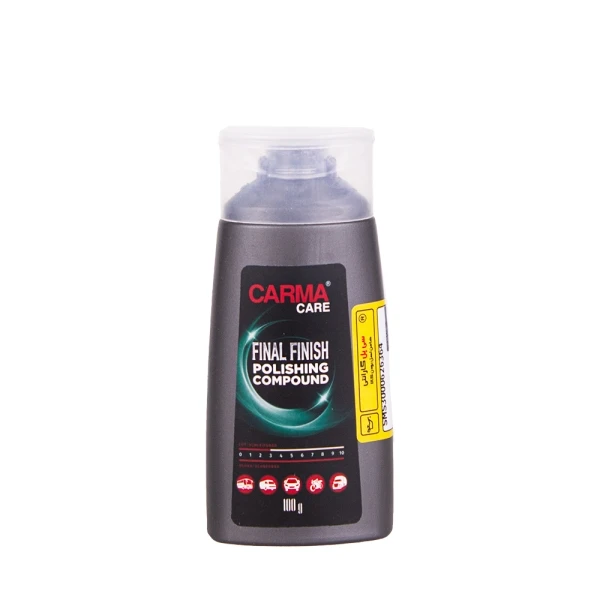 پولیش بدنه نهایی خودرو CARMA CARE کارماکر آنتی هولوگرام 100گرمی