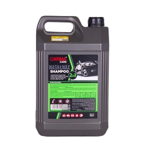 شامپو واکس گالن 4.5 لیتر بدنه خودرو کارماکر CarmaCare Wash and Wax Shampoo 4.5L