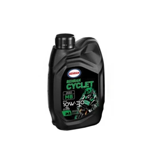 روغن موتور سیکلت بهران سیکلت 10w30 حجم 1 لیتر کیفیت SL