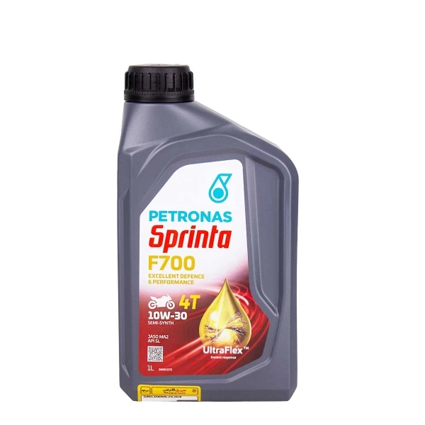 روغن موتورسیکلت 10w30 پتروناس PETRONAS Sprinta F700 حجم 1 لیتر