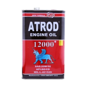 روغن موتور آترود 12000 50-20W فلزی 4 لیتری 101110006