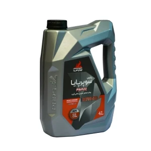 روغن موتور پارس سوپرپایا 20W50 حجم 4 لیتر Pars Super Paya 20-w50 4l