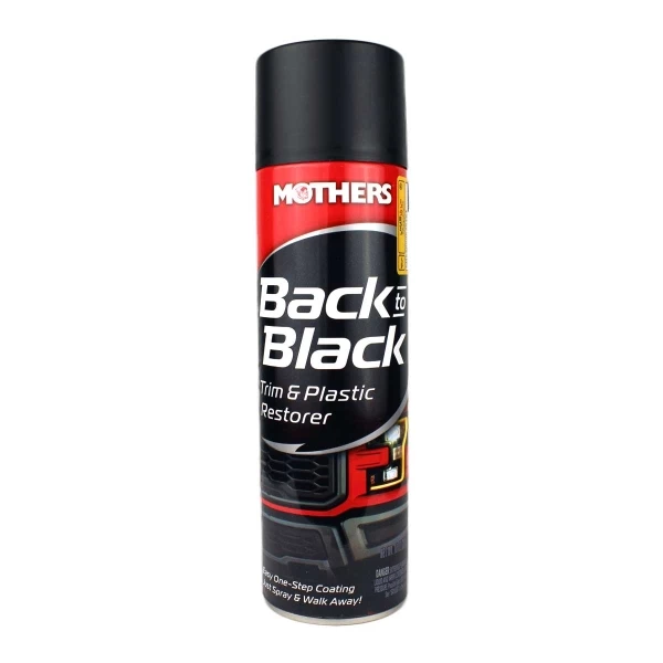 اسپری مشکی کننده پلاستیک 296 میلی لیتری مادرز Mothers Back to Black Trim & Plastic Restorer 6110