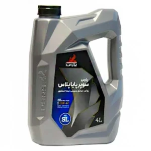روغن موتور پارس سوپر پایا پلاستیک 10w40 4L SL