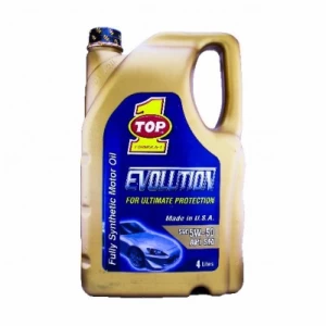 روغن موتور 5W50 تاپ وان حجم 4 لیتری کیفیت SN فول سینتتیک مدل Top 1 Evolution