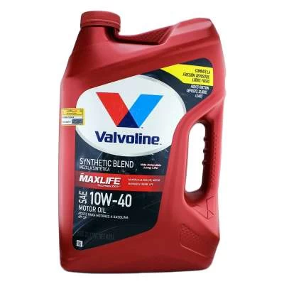 روغن موتور والوالین 5 لیتری مکس لایف 10W40 مدل Valvoline Synthetic Blend Maxlife Technology