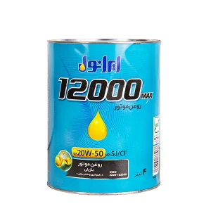 ایرانول 12000 4 لیتری فلزی 20w50