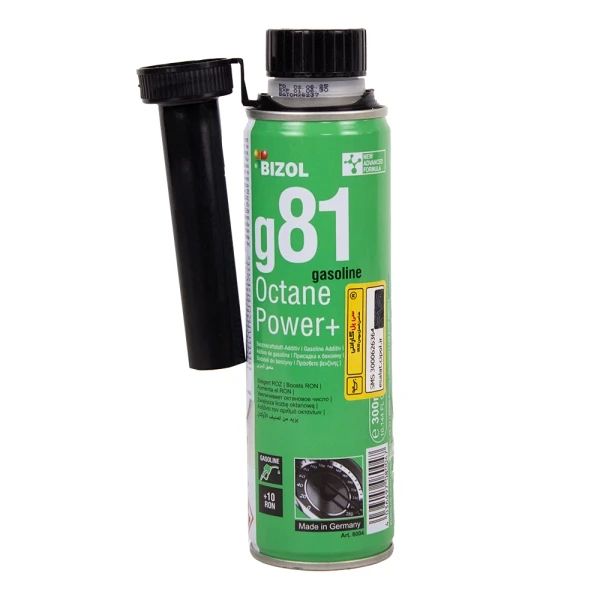 اکتان و مکمل بنزین بیزول Bizol +g81