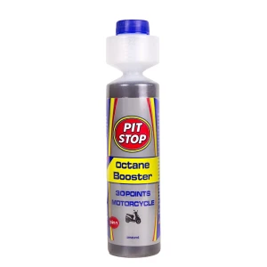 اکتان بنزین موتور سیکلت پیت استاپ حجم 250 میلی لیتر مدل Pit Stop Octane Booster 30 Points Motorcycle