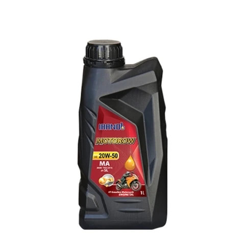 روغن موتور سیکلت ایرانول مدل موتورو 20W50 SL حجم 1 لیتر