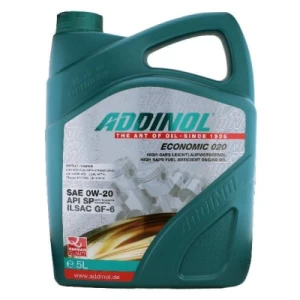 روغن موتور0w20 ادینول 5 لیتری