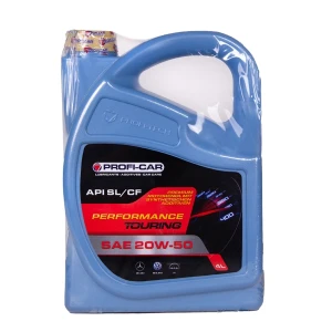 روغن موتور پروفیکار 20w-50  کیفیت SL حجم 4 لیتر مدل Profi-Car Performance Touring
