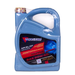 روغن موتور پروفیکار 20w-50 کیفیت SL حجم 4 لیتر  Profi-Car Performace Touring