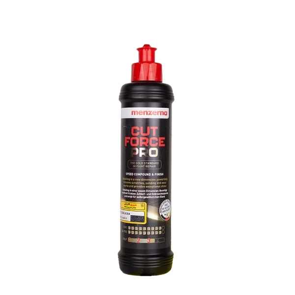پولیش زبر تک مرحله منزرنا مدل cutforce pro حجم 250 میلی لیتر
