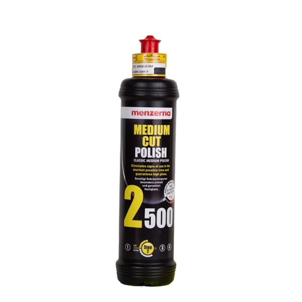 پولیش متوسط 2500 منزرنا حجم 250 میلی لیتر مدل Menzerna Medium Cut 2500-250ml