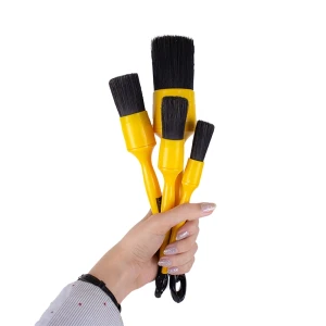 کیت قلم دیتیلینگ مشکی ورک استاف مدل Work Stuff Detailing Brush Black Kit